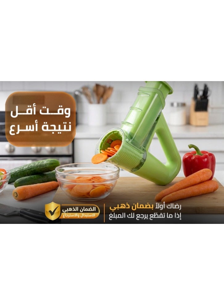 bkam Smart wireless vegetable slicer / green colour - Image 4